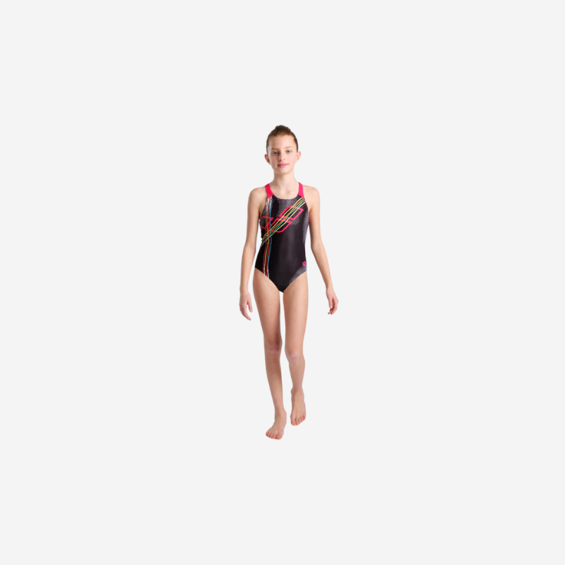 Girl swimsuit swim pro back placement