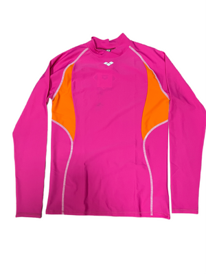 Polera arena UV woman long sleeves shirt fresia rose mango