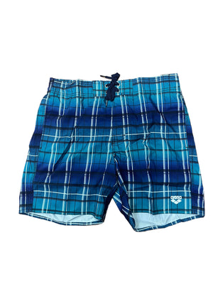 Bermuda checks boxer navy