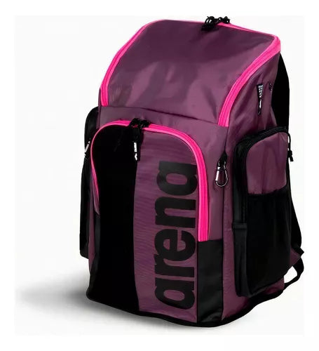 MOCHILA ARENA 45 LITOS SPIKY  PLUM NEON PINK