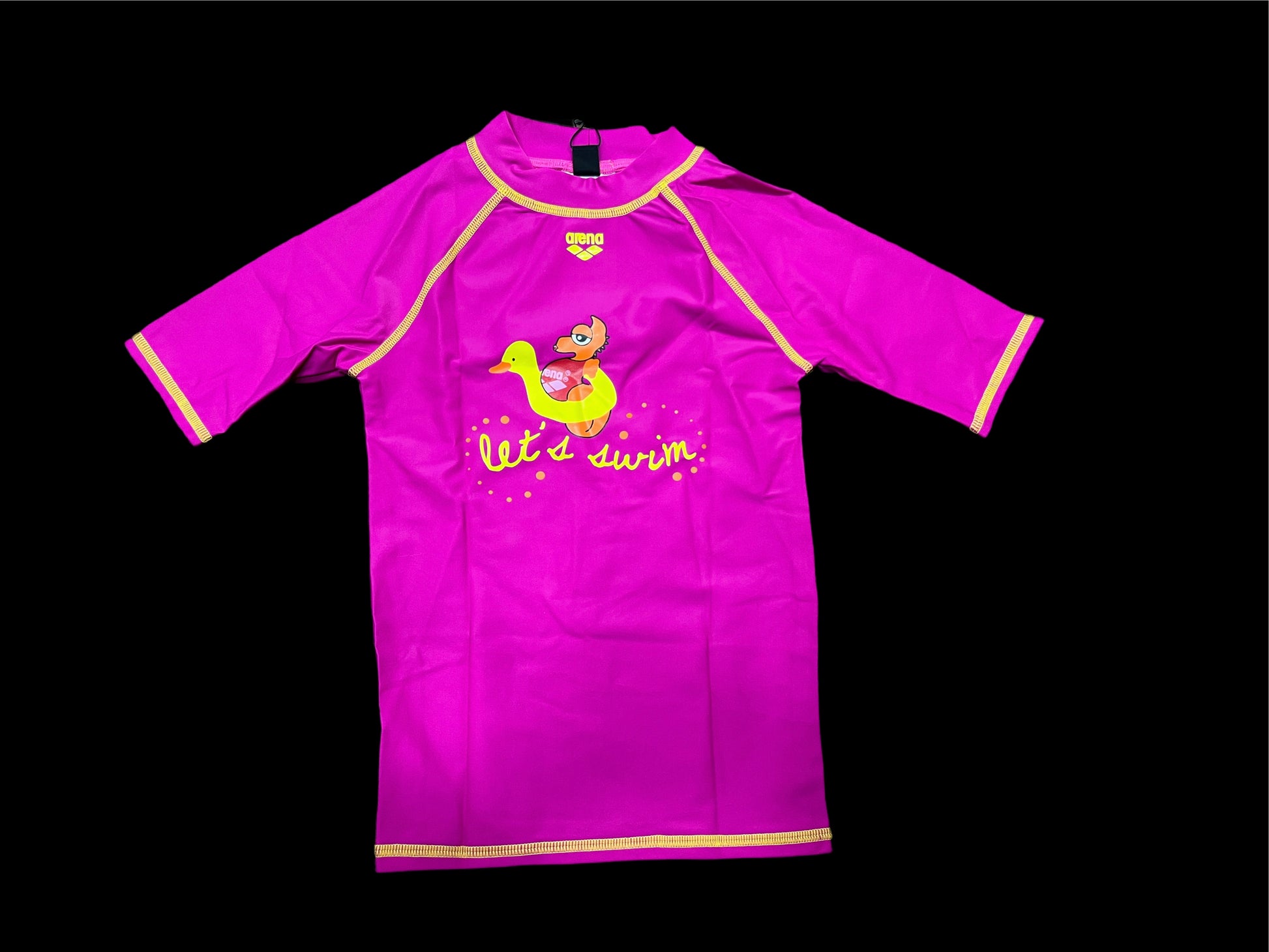 Polera arena water tribe kidsgirl t shirt rose violet