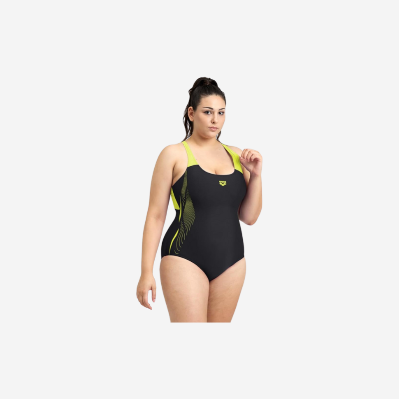 womens arena pro file swim pro back graphic